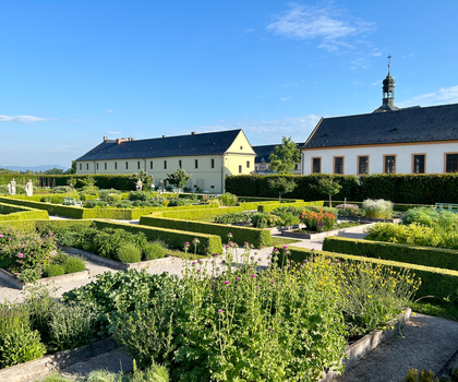 Hospitál Kuks - bylinková zahrada